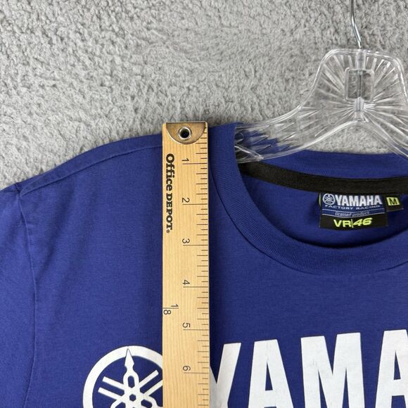 Yamaha Factory Racing Shirt Men’s Medium VR46 46 MotoGP Valentino Rossi Tee - Picture 3 of 10